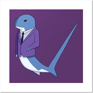 Stylish Thresher Shark Posters and Art